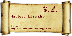 Wellesz Lizandra névjegykártya